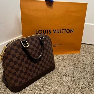 Louis Vuitton Alma PM with receipt, dust bag and box